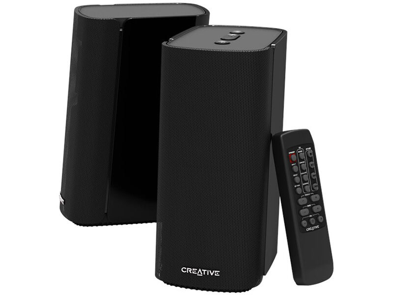 Колонка Creative T100 2.0 Black 51MF1690AA000 фото 1