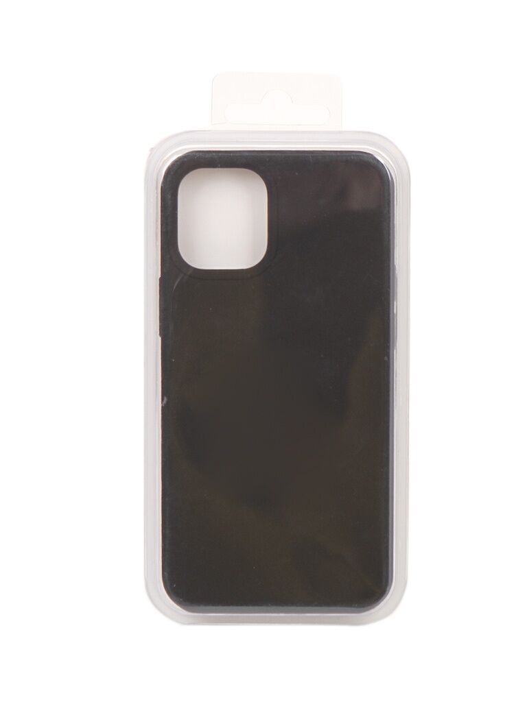 Купить Чехол Innovation для APPLE iPhone 12 Mini Silicone Soft Inside Black  18009 в Челябинске - Я Покупаю