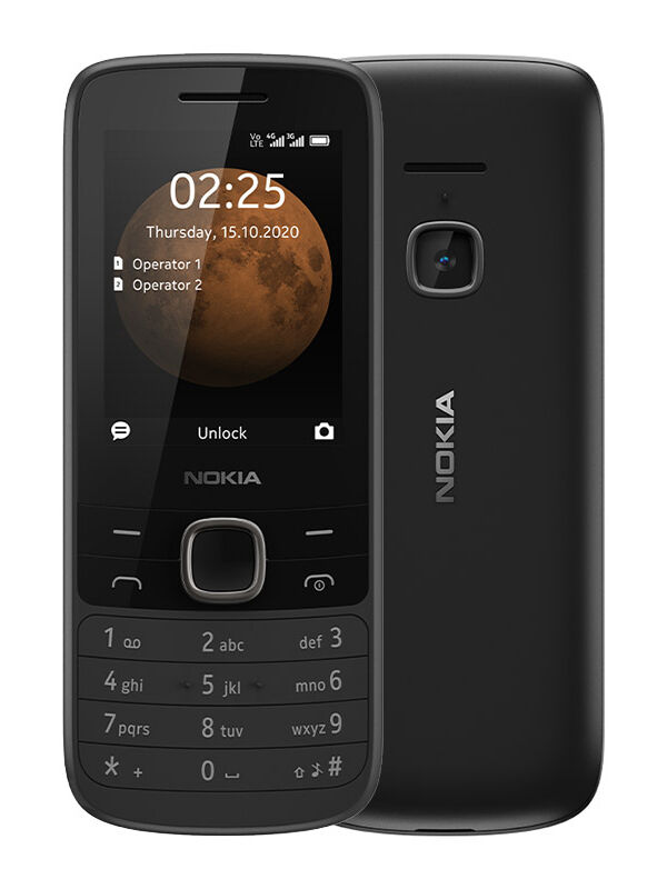 Сотовый телефон Nokia 225 4G Dual Sim Black фото 1