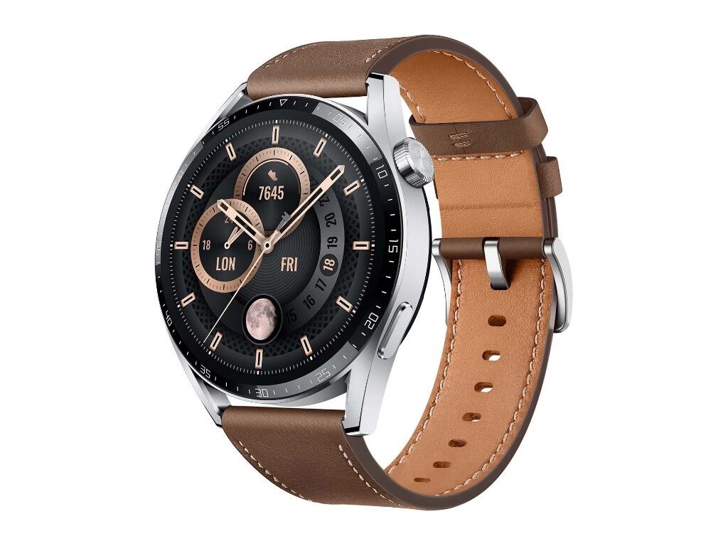 Умные часы Huawei Watch GT 3 Jupiter-B29V Brown Leather Strap 55028463 фото 1