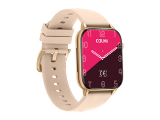 Умные часы Colmi C60 Silicone Strap Gold-White