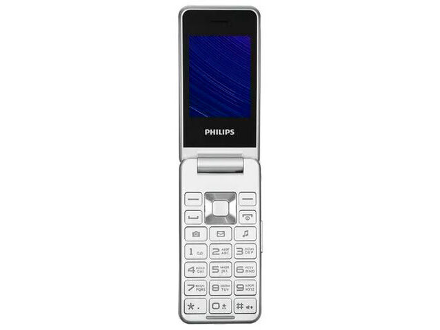 Сотовый телефон Philips Xenium E2601 Silver фото 1