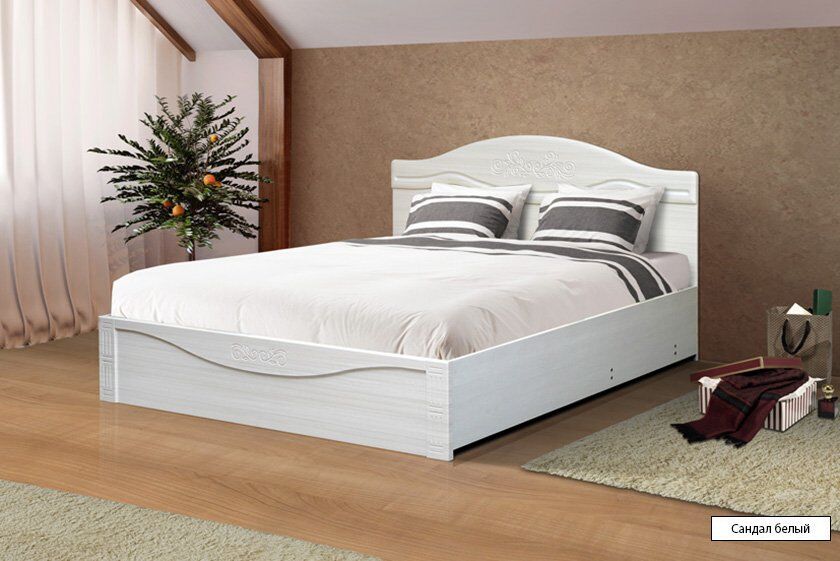 Кровать двуспальная 1600 мм Ева-10 с подъемным механизмом