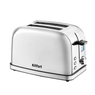 Тостер Kitfort КТ-2036-6 серебристый Kitfort