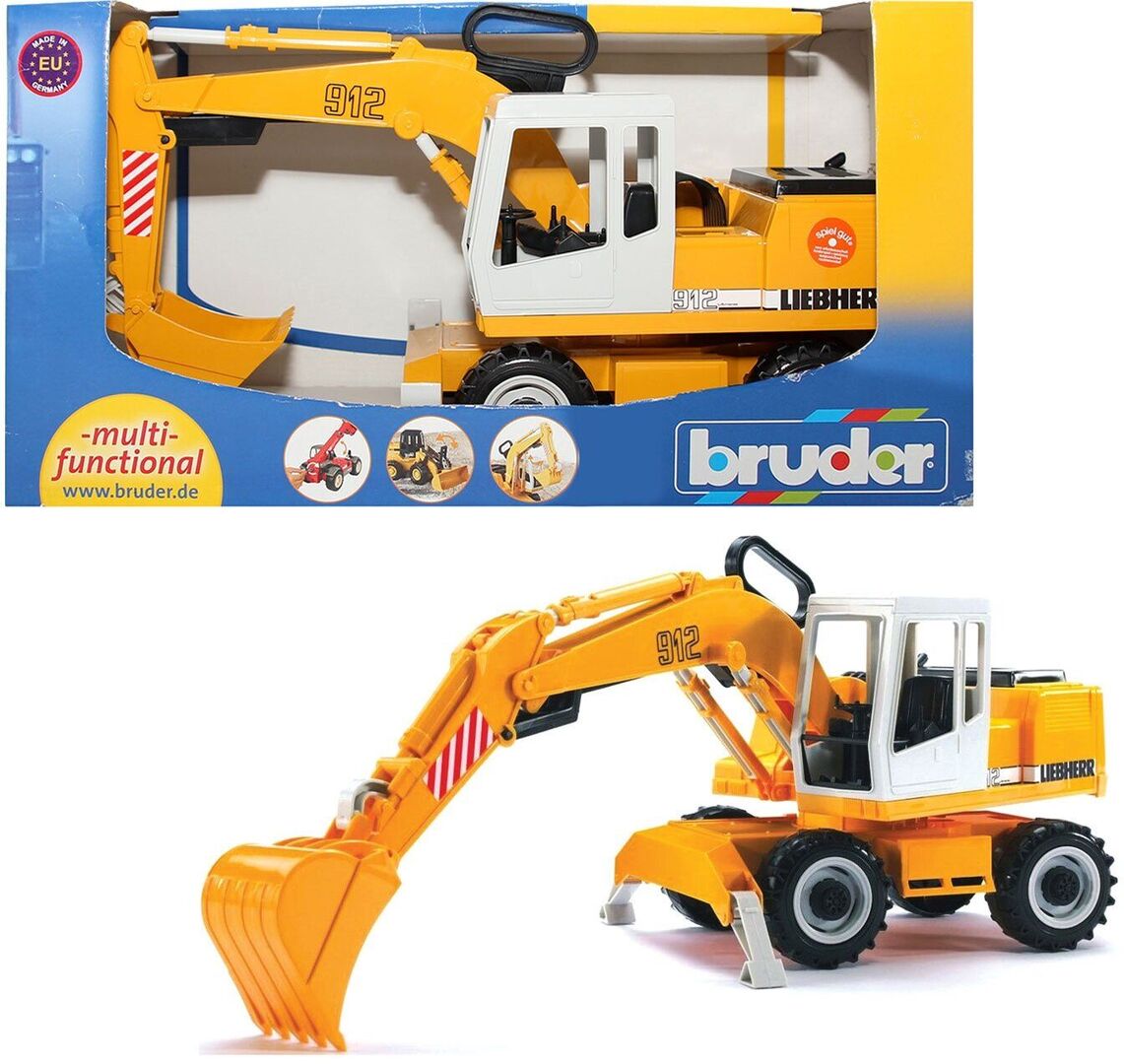 Машинка Bruder Экскаватор колёсный Liebherr 02-426 фото 1