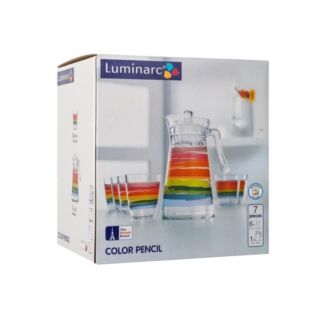 Набор питьевой LUMINARC КОЛОР ПЕНСИЛ 7 предметов LUMINARC