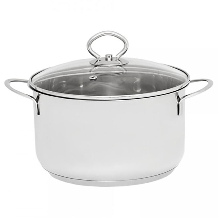 Кастрюля ATTRIBUTE STEEL AUGUSTA 24х13.5см 5л ATTRIBUTE ASS424 фото 1