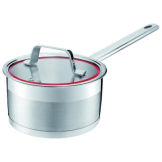 Ковш ATTRIBUTE STEEL RED LINE 16х9.5см 1.7л ATTRIBUTE