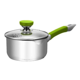 Ковш ATTRIBUTE STEEL 16х9.5см 1.5л LIME ATTRIBUTE