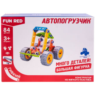 Конструктор гибкий Fun Red Автопогрузчик 84 детали Fun Red