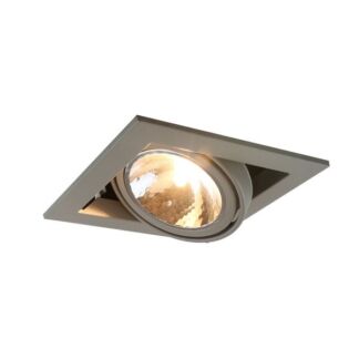 Встраиваемый светильник  Arte lamp Cardani Semplice A5949PL-1GY Arte Lamp