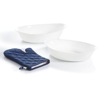 Набор блюд Luminarc Smart Cuisine P2773 2 пр белый LUMINARC