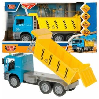 Машина Технопарк"Kamaz Самосвал" 25 см пластик свет-звук арт.KAMDUMP-25PL-B