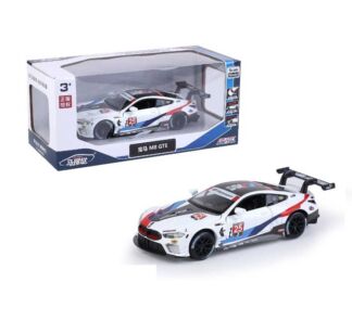 Модель машины "BMW M8 GTE" 1:32 инерционная арт.664996/71382 Noname