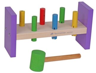Стучалка Краснокамская Игрушка Н-01 цветная Краснокамская Игрушка
