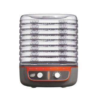 Сушилка для овощей и фруктов Великие реки Волга-9 Grey/Orange Великие Реки
