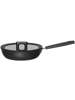 Сотейник Fiskars Hard Face (1052232) 28 см 3.5л. черный Fiskars