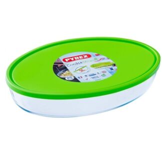 Форма для запекания Pyrex XL 346P002G 3л 35х24х6см зеленая PYREX