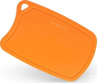Доска Samura термопластиковая, 38х25х0,2 см, оранжевая Samura