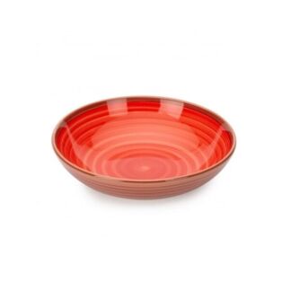 Тарелка суповая Fioretta Wood Red TDP491 20см FIORETTA