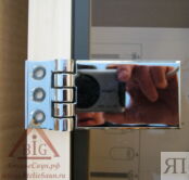 Дверь для сауны Tylo DGL 7x19 (бронза, осина, арт. 91031700)