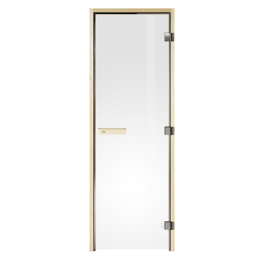 Дверь для сауны Tylo DGL 7x21 (прозрачная, осина, арт. 91031745)