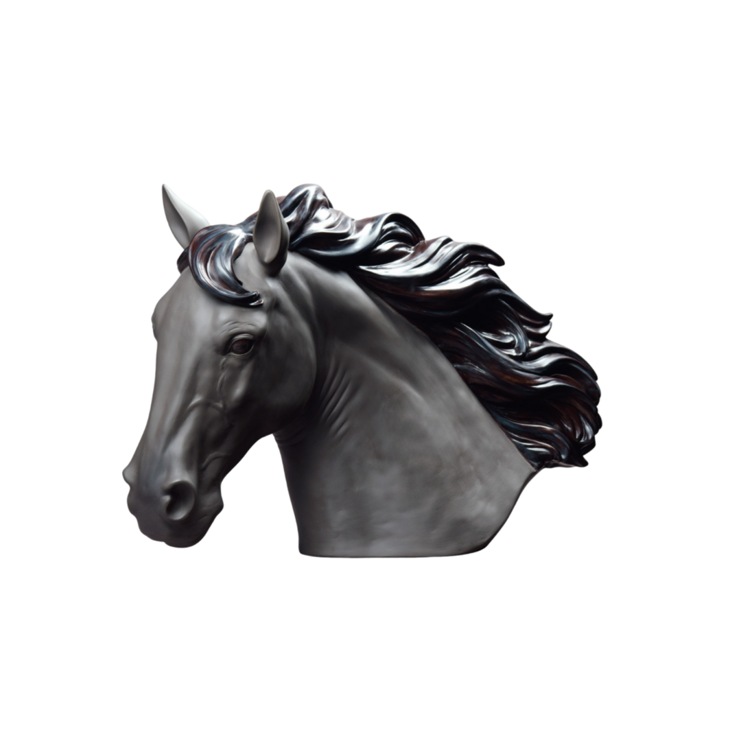 Статуэтка фарфоровая NAO Голова лошади (Bust of Horse) 35 см