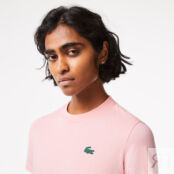 Женская футболка Lacoste для спорта и активного отдыха из органического хло