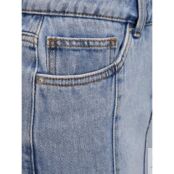 Юбка Короткая джинсовая высокий пояс XS синий