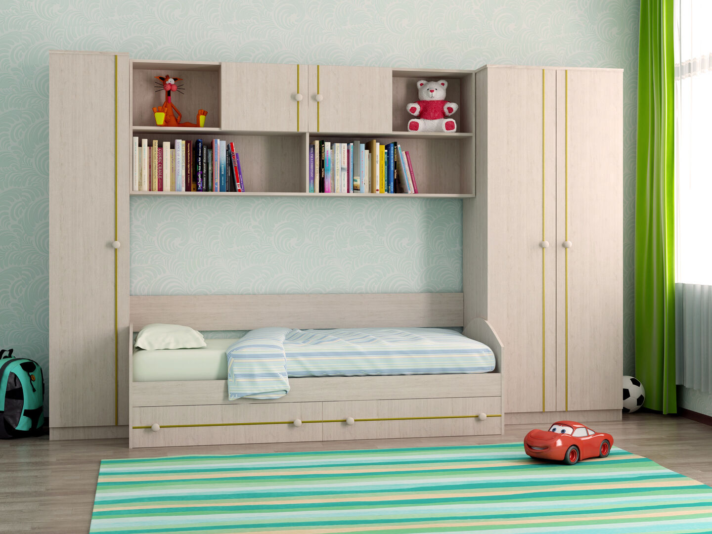 Мебель для детской комнаты фабрики Стиль Отличник