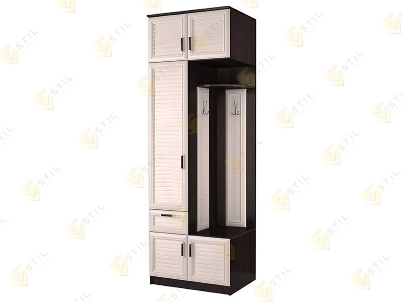 Прихожая Фабрика Стиль Фаворит 1Ж (800x2400x550 мм) s6737 фото 1
