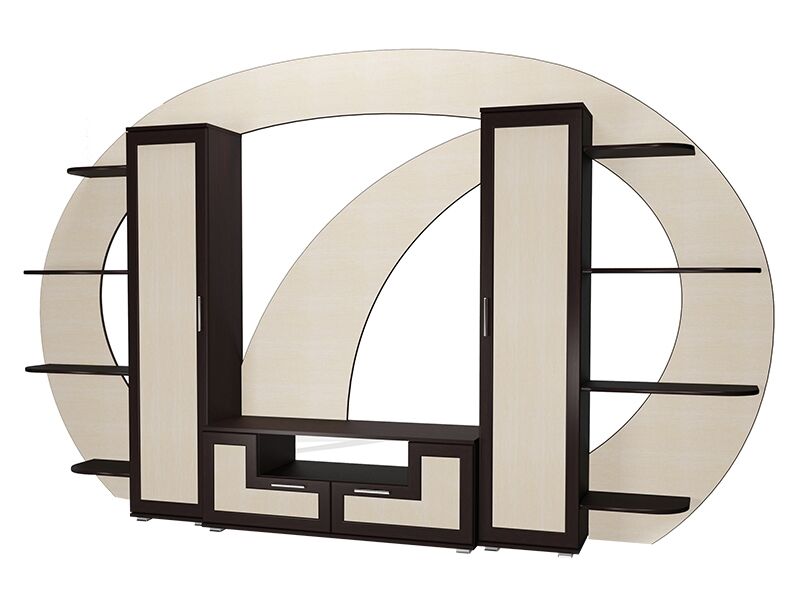 Стенка в гостиную от фабрики Стиль М-12