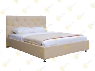 Мягкая двуспальная кровать фабрики Стиль Лютеция