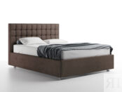 Мягкая двуспальная кровать фабрики Стиль Мелета 140