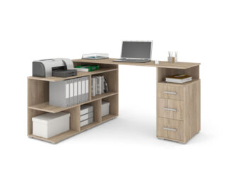 Угловой письменный стол для офиса фабрики Стиль СПУ 9
