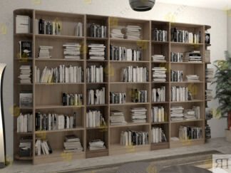 Большой стеллаж для книг фабрики Стиль Стиль Архив 6