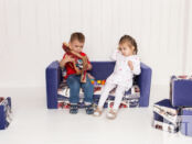 Детский диван-игрушка Fabrika STIL Мармелад синий