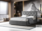 Кровать двуспальная с мягкой обивкой фабрики Стиль Фетида 160