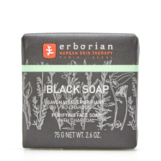 Твердое мыло для лица с углем Black Charcoal Soap 75 гр