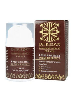 Dr. IRISOVA Крем для лица "Горький вермут" с фитотестостеронами (омоложение