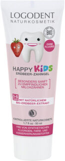 LOGODENT Детская гелевая зубная паста с натуральным ароматом земляники 50 м