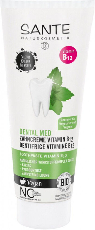 SANTA Зубная паста "Витамин B12" 75 мл
