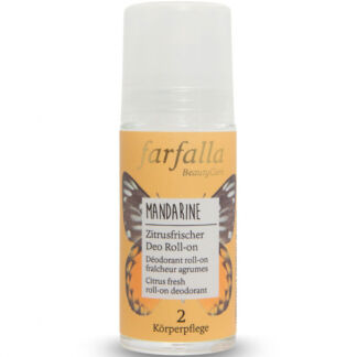 Farfalla Mandarine Шариковый дезодорант со свежим ароматом цитрусовых 50 мл
