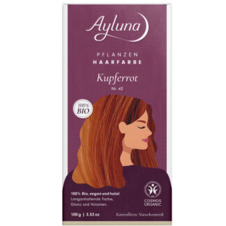 Ayluna Растительная краска для волос Медно-красный 100 г