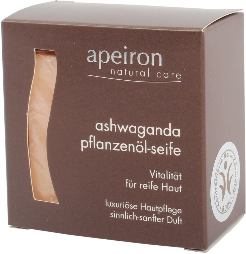Apeiron Аюрведическое растительное мыло Ашвагандха 100 г