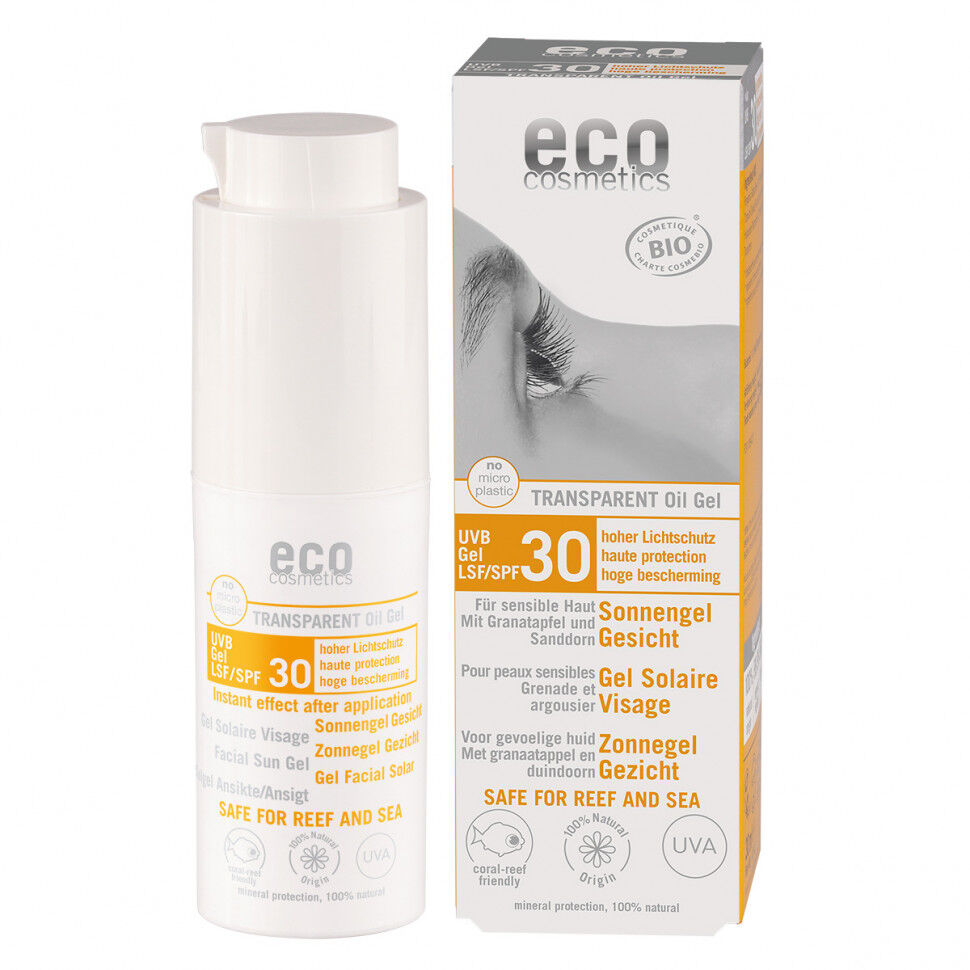 ECO-Cosmetics Солнцезащитный гель для лица SPF 30 30 мл