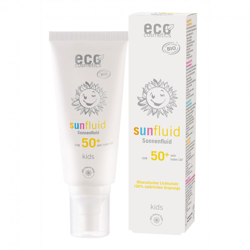 ECO-Cosmetics Детский солнцезащитный спрей для лица и тела SPF 50+ 100 мл