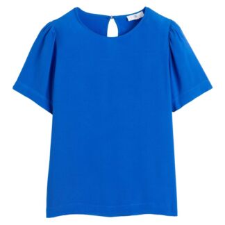 Блузка С круглым вырезом 36 (FR) - 42 (RUS) синий