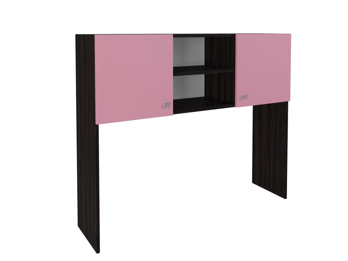 Надстройка стола Венге/Розовый