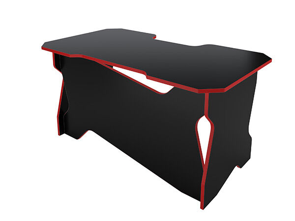 Игровой компьютерный стол RVG Черный/Красный 140